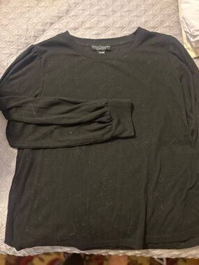 Sanctuary Black Crewneck Top